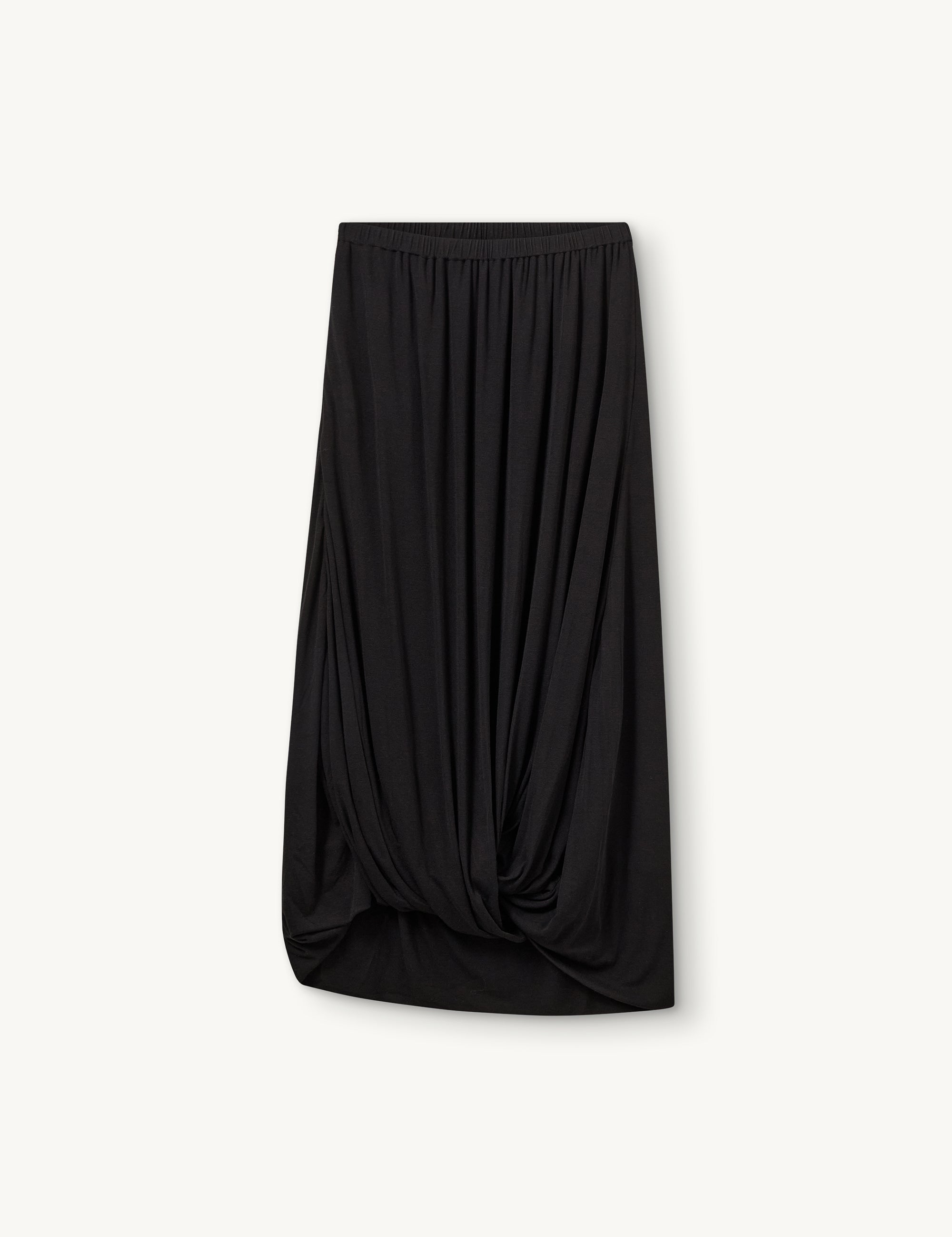 Breanna Knot Skirt Black