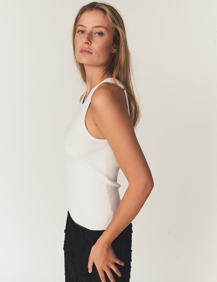 Madison Tank White 4 / White