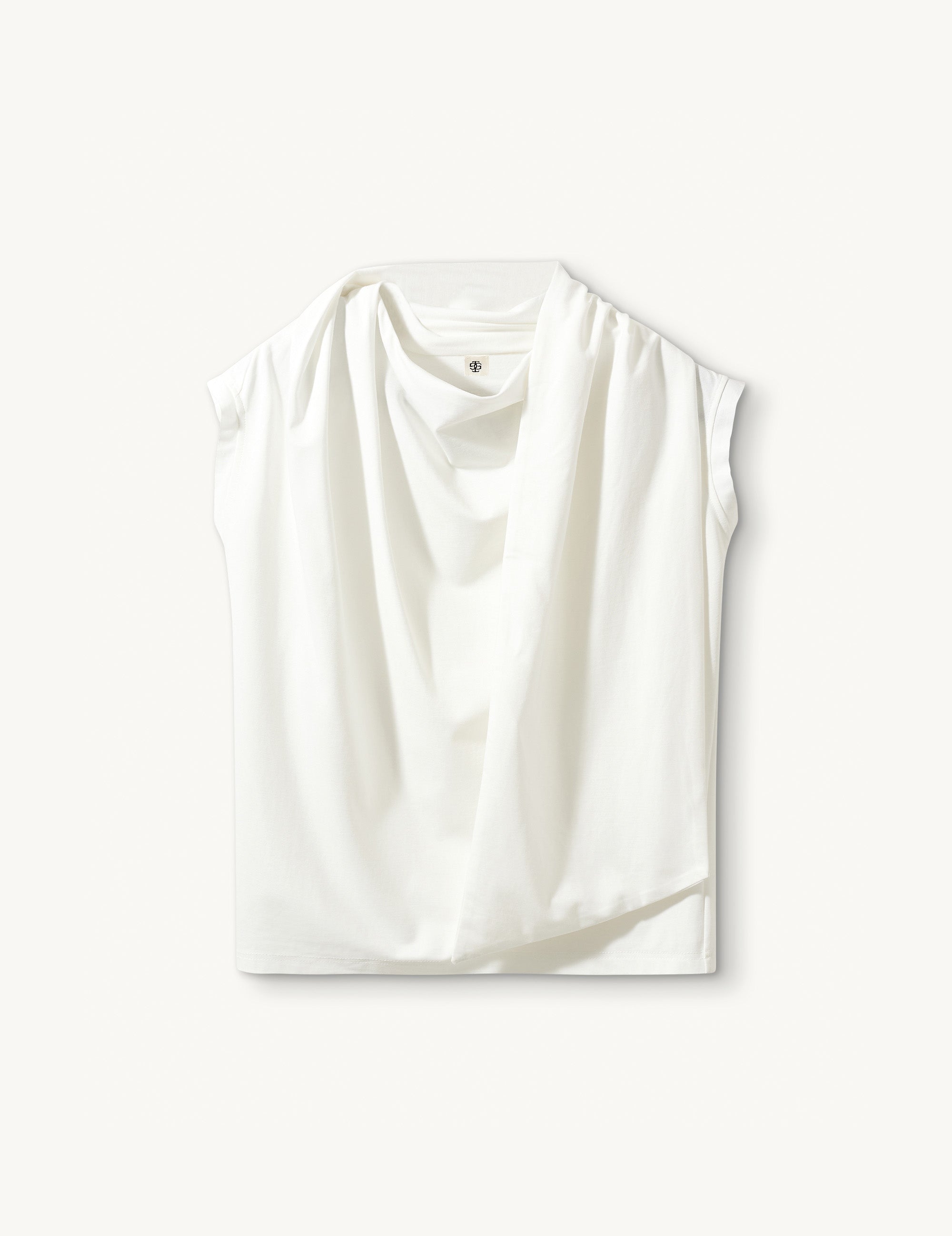 Scarf Tee Cream