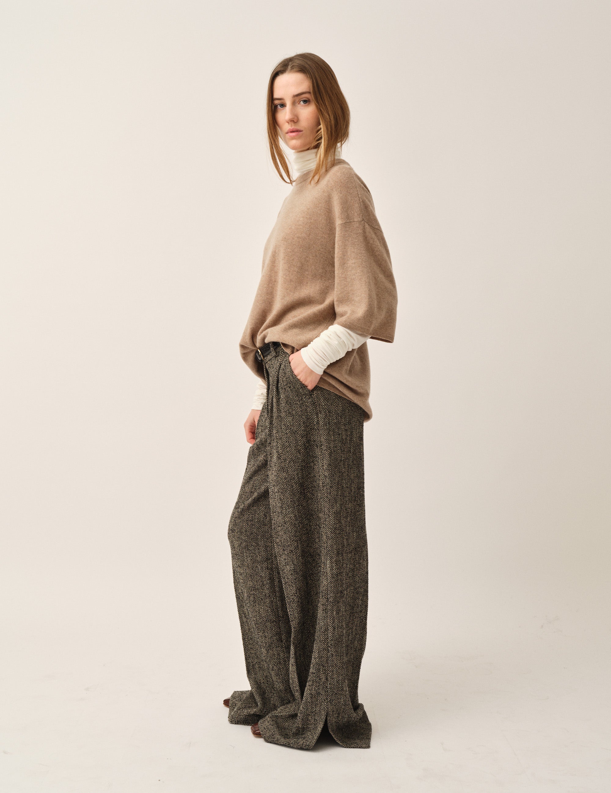 Como Oversized Tee Praline 4 / Praline