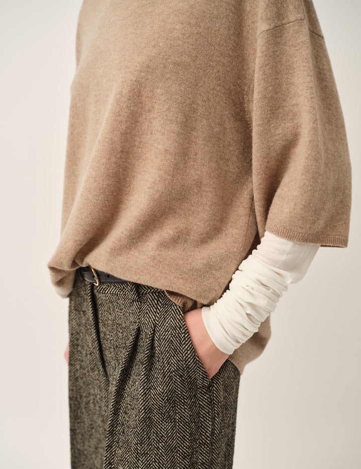 Como Oversized Tee Praline 4 / Praline