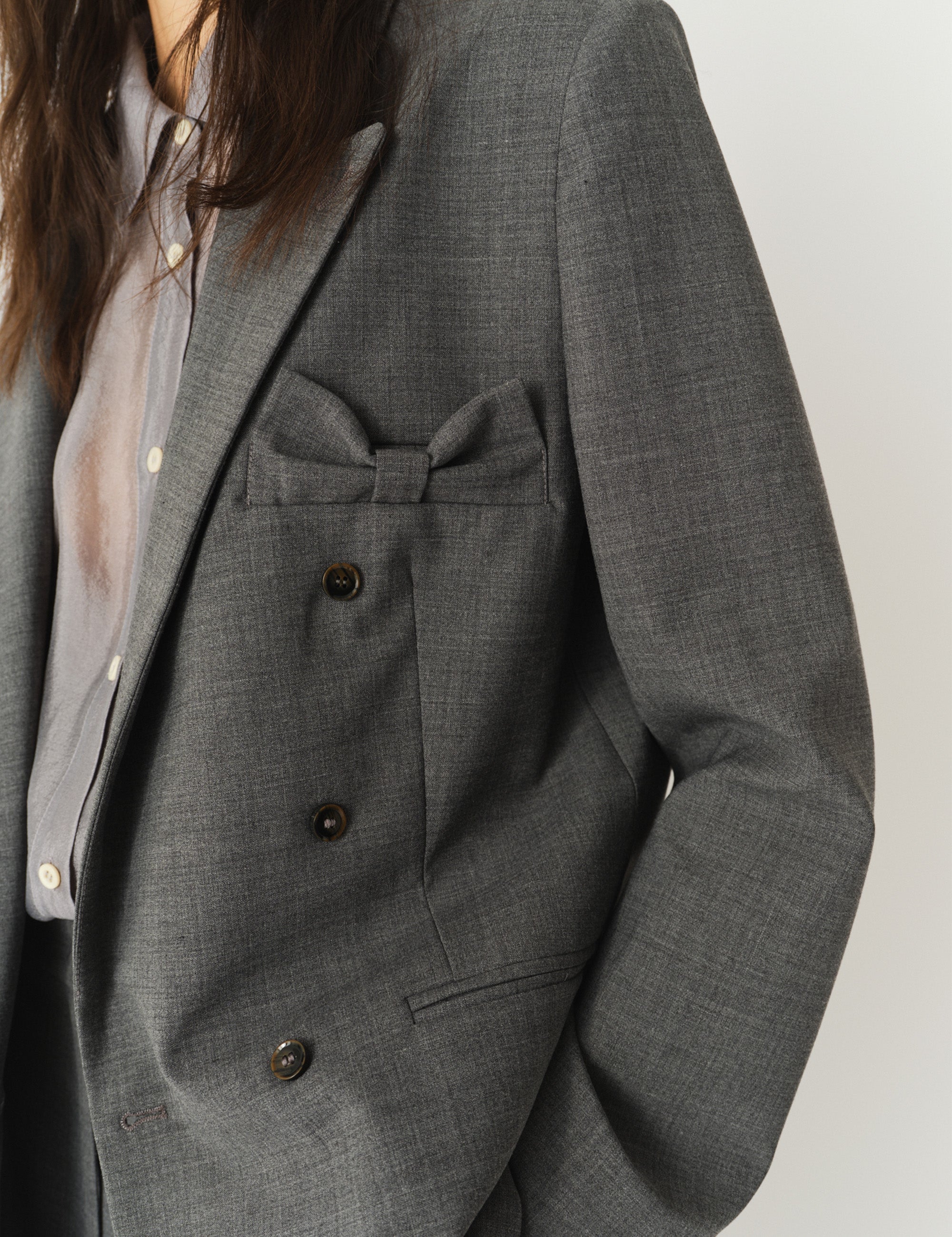 Grand Blazer Grey Melange 6 / Grey Melange
