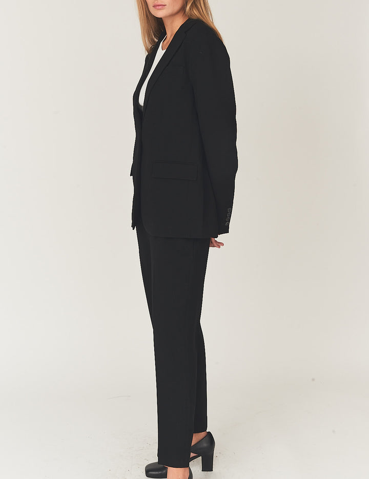 Crepe Blazer Black 4 / Black