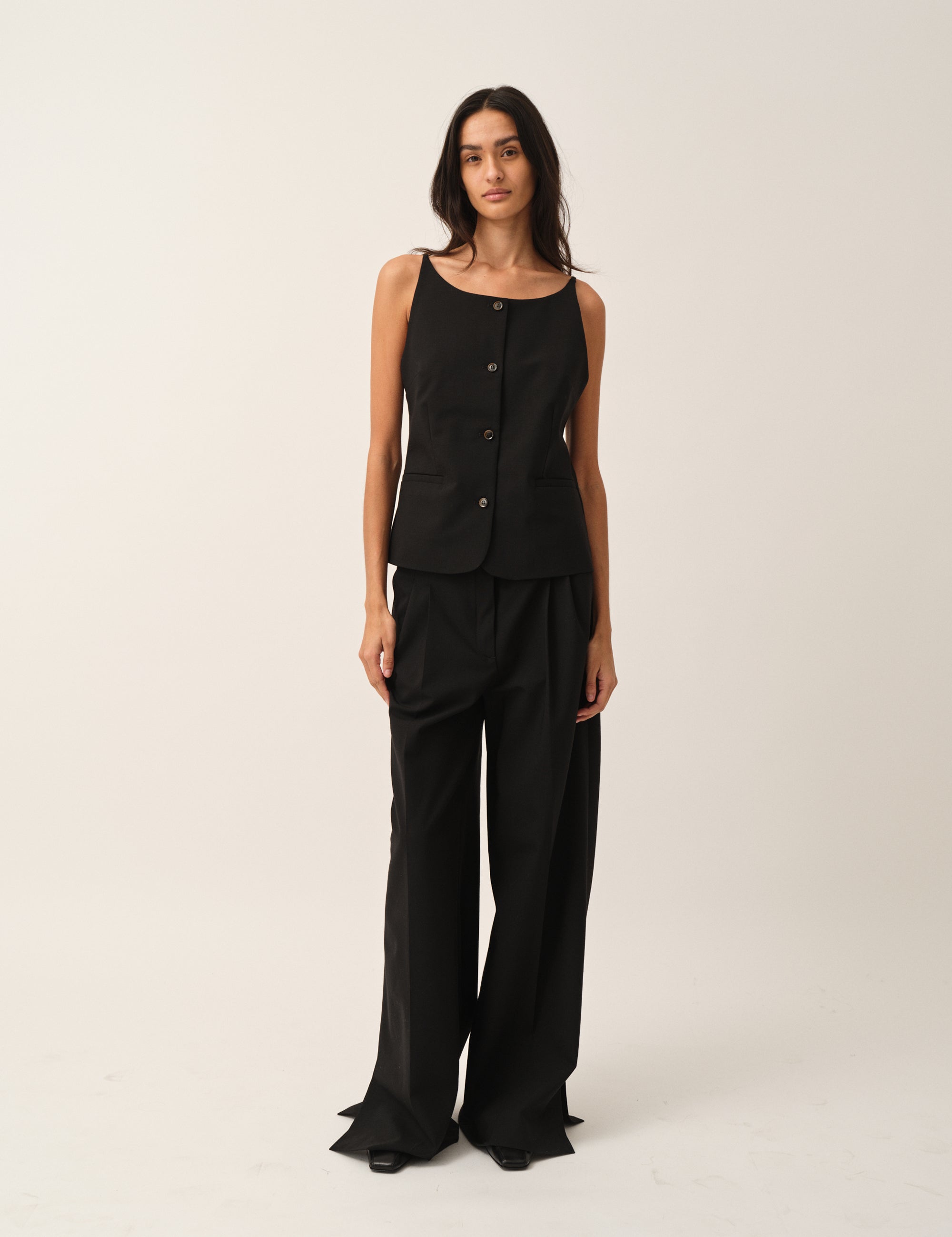 Grand Vest Top Black 4 / Black