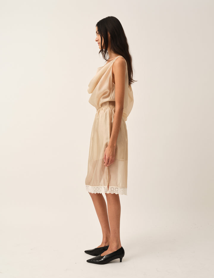 Gilian Drape Top Toast 4 / Toast