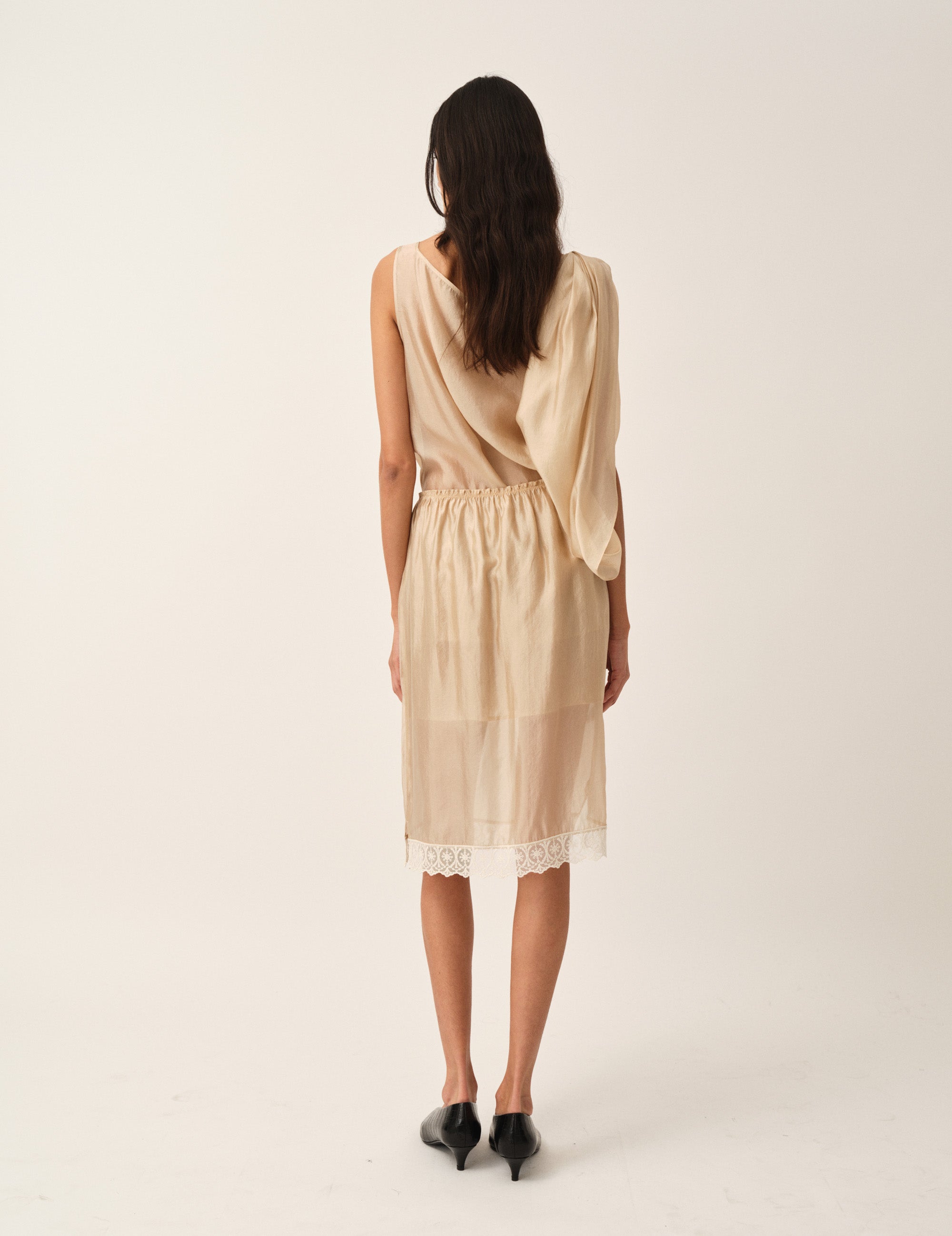Gilian Drape Top Toast 4 / Toast