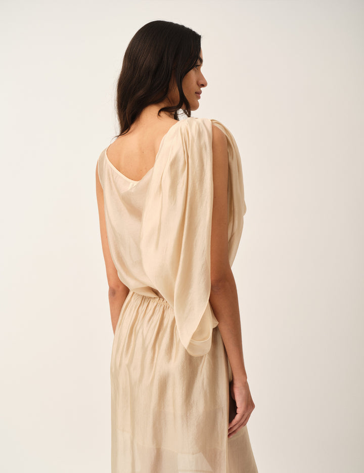 Gilian Drape Top Toast 4 / Toast