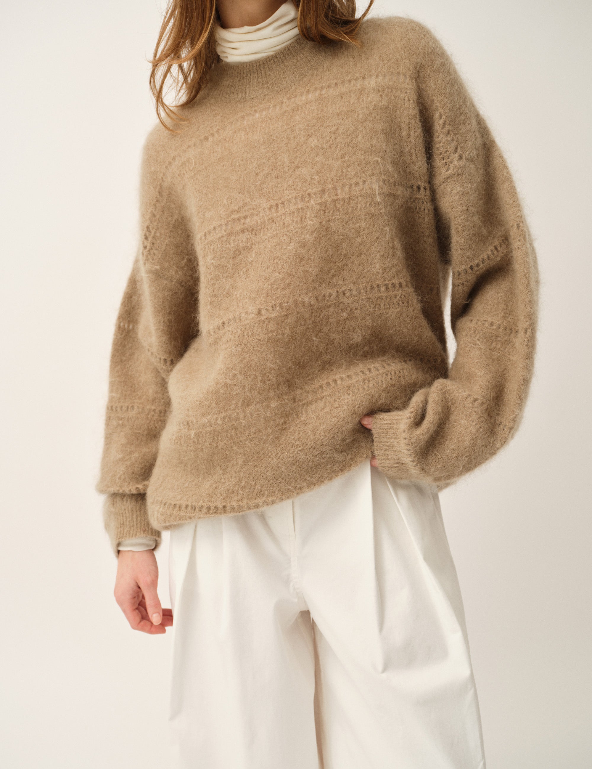 Roma Boxy Sweater Raw 4 / Raw