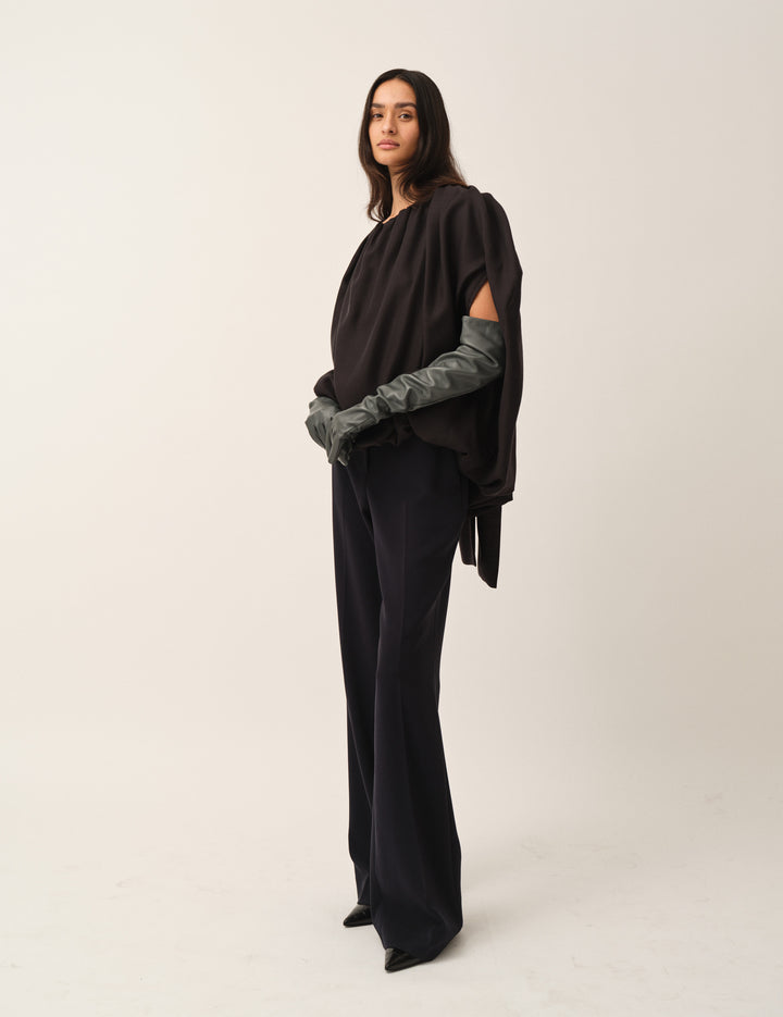 Eleanor Bubble Top Black 4 / Black