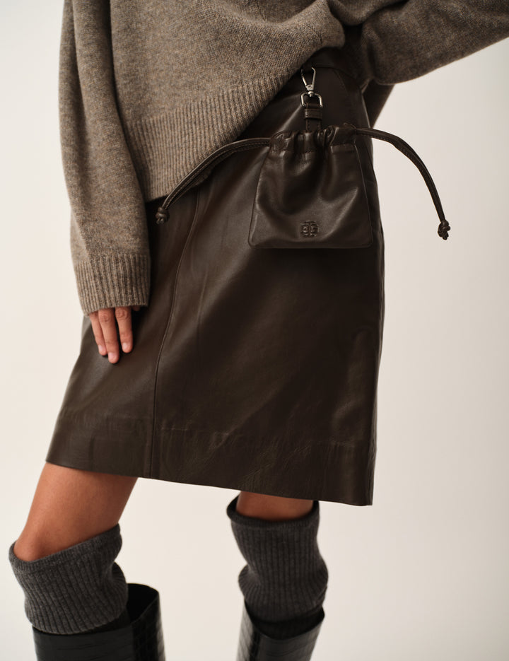 Soho Skirt Chocolate 4 / Chocolate