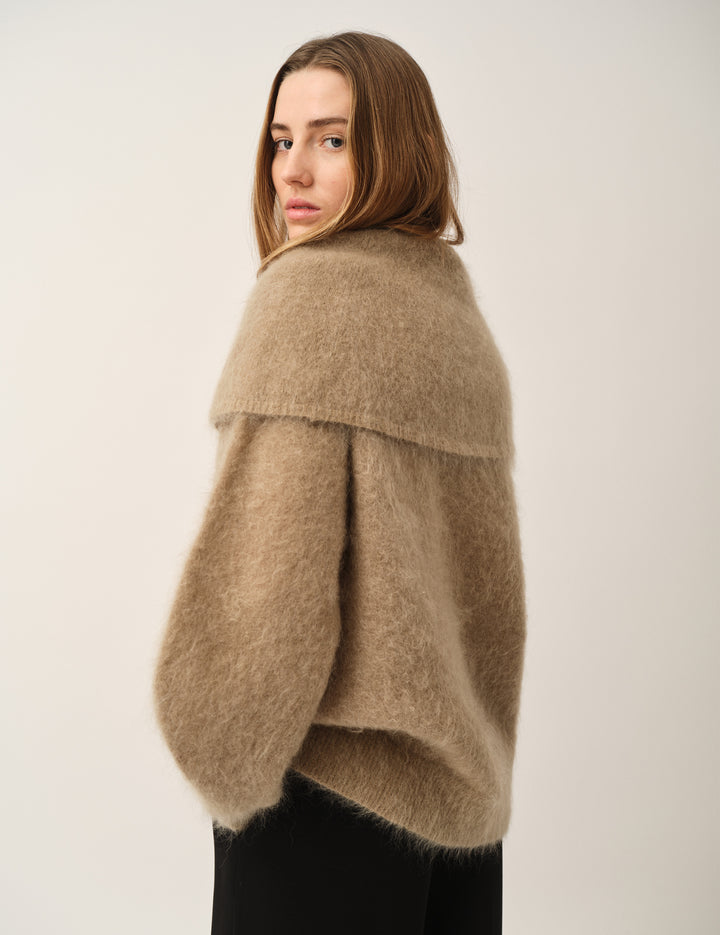 Roma Neck Sweater Raw 4 / Raw