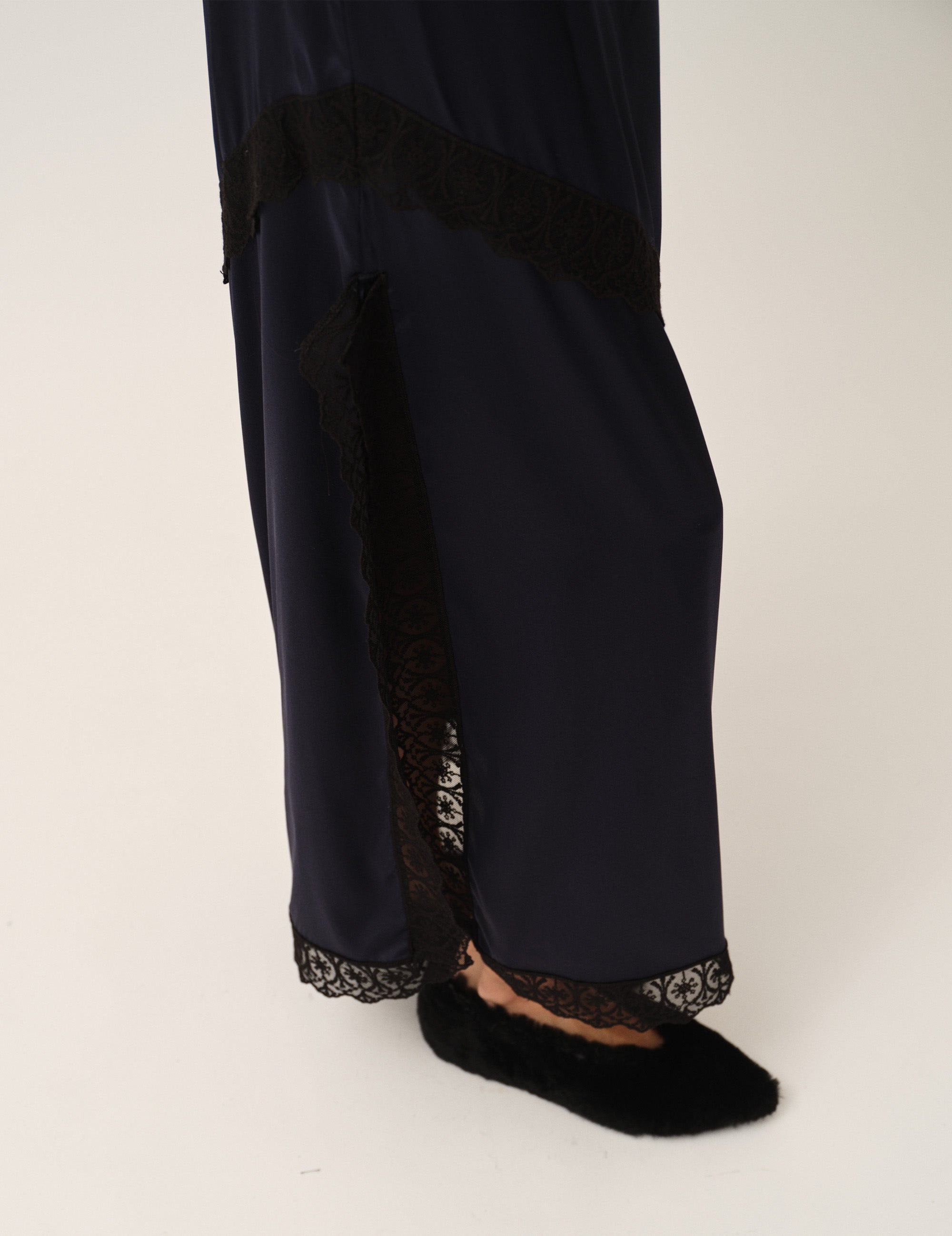 Cata Lace Dress Navy 4 / Navy