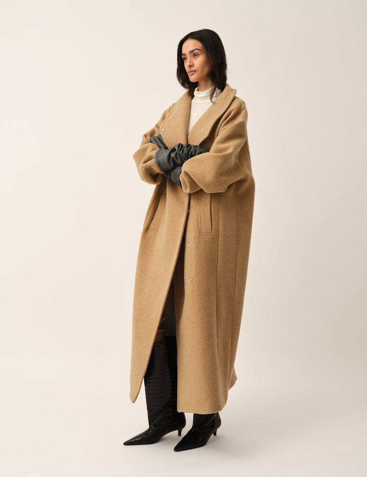 Clooney Neck Coat Raw 4 / Raw