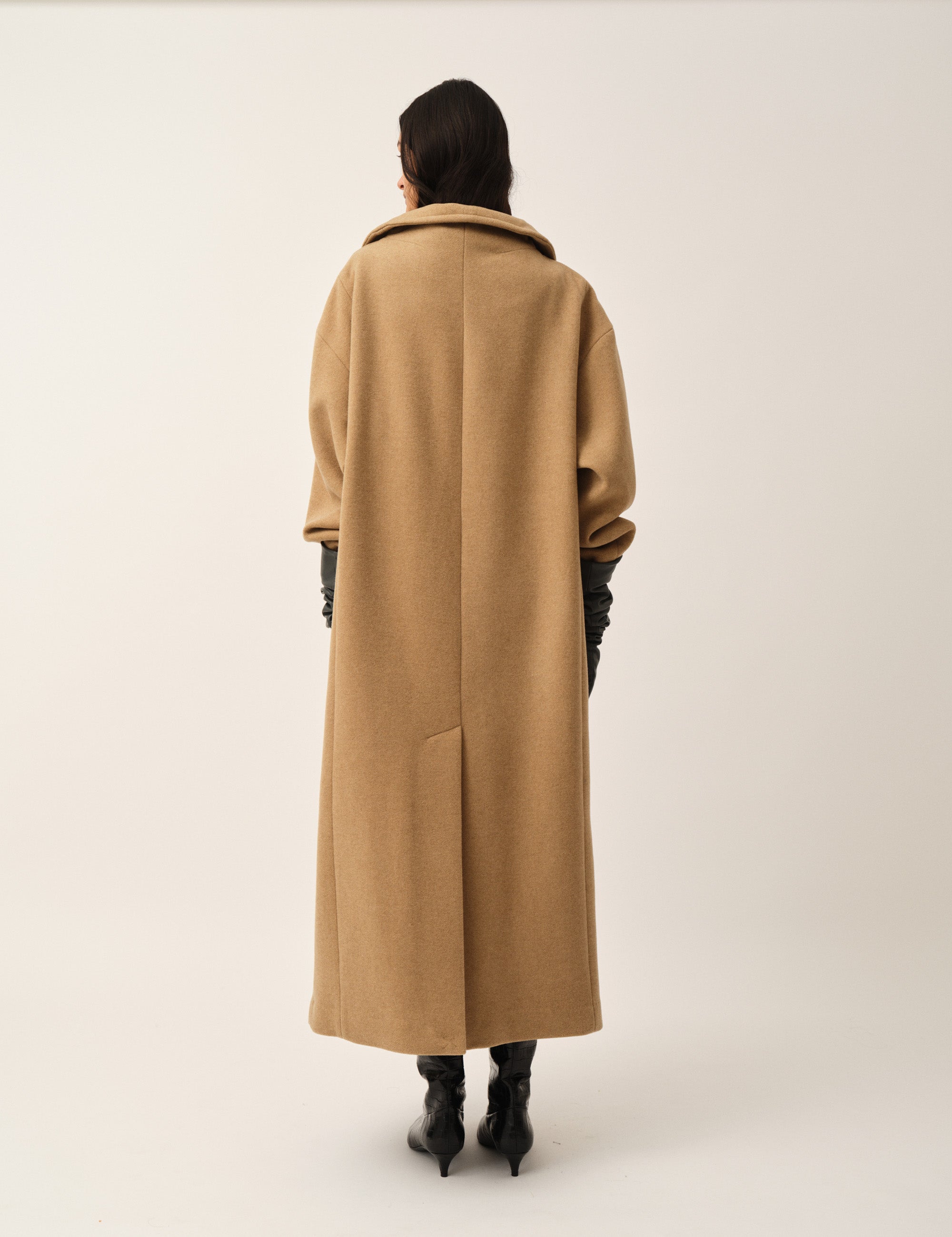 Clooney Neck Coat Raw 4 / Raw