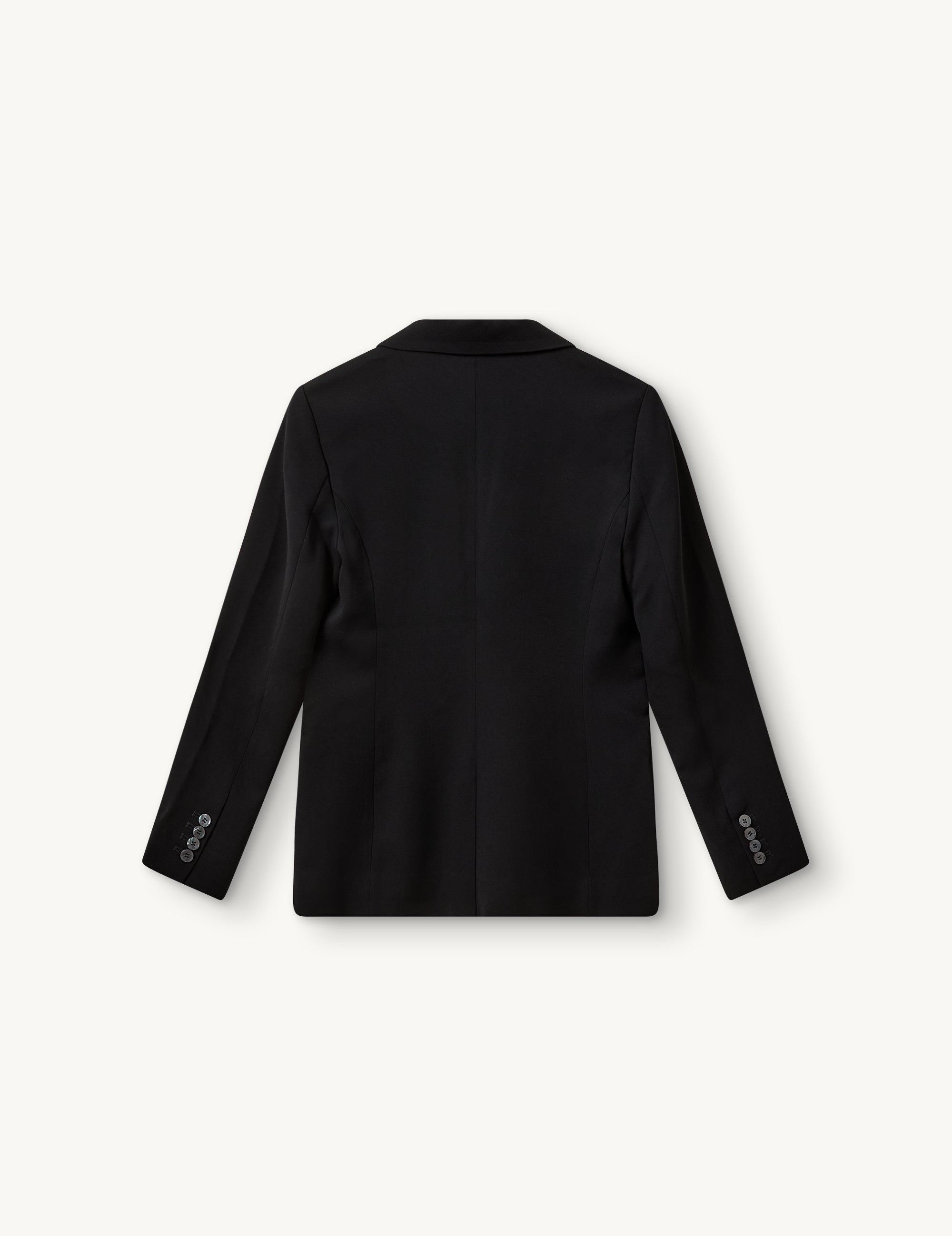 Crepe Blazer Black 4 / Black
