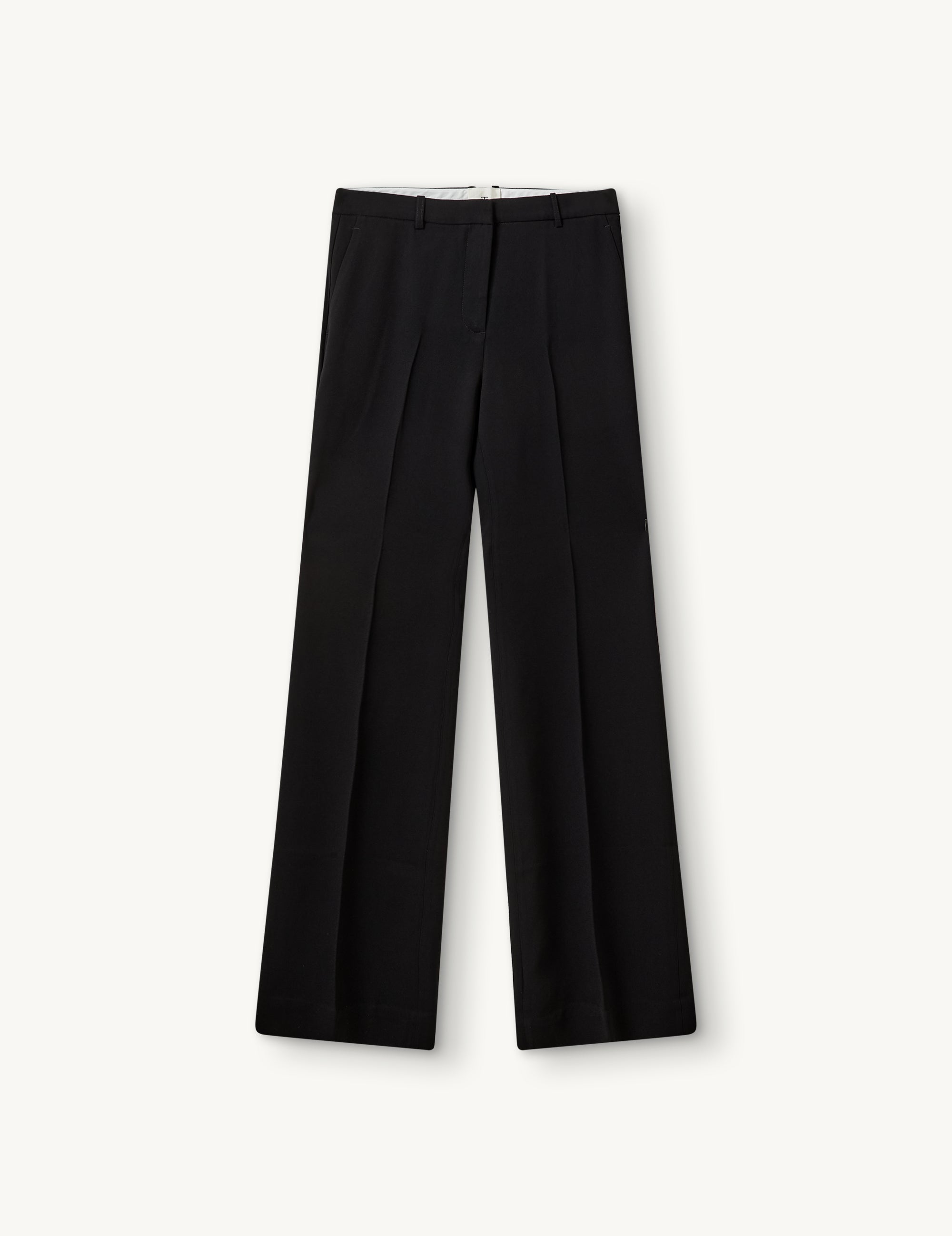 Crepe Wide Pants Black 4 / Black