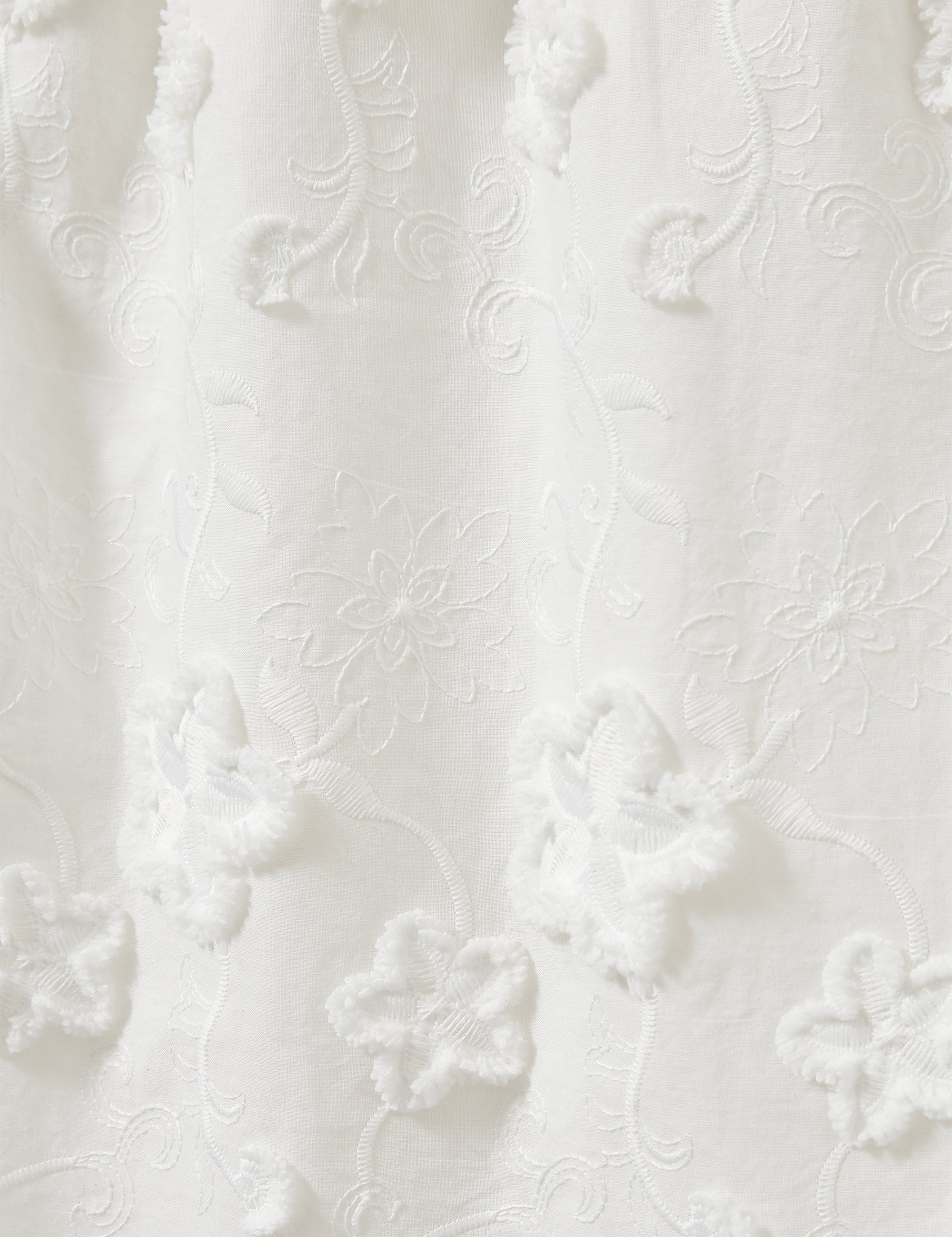 Fleur Slip Skirt Cream 4 / Cream